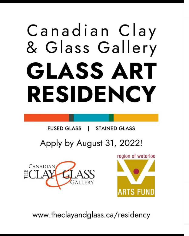 Call for Applications Glass Art Residency Arts Council Windsor & Region